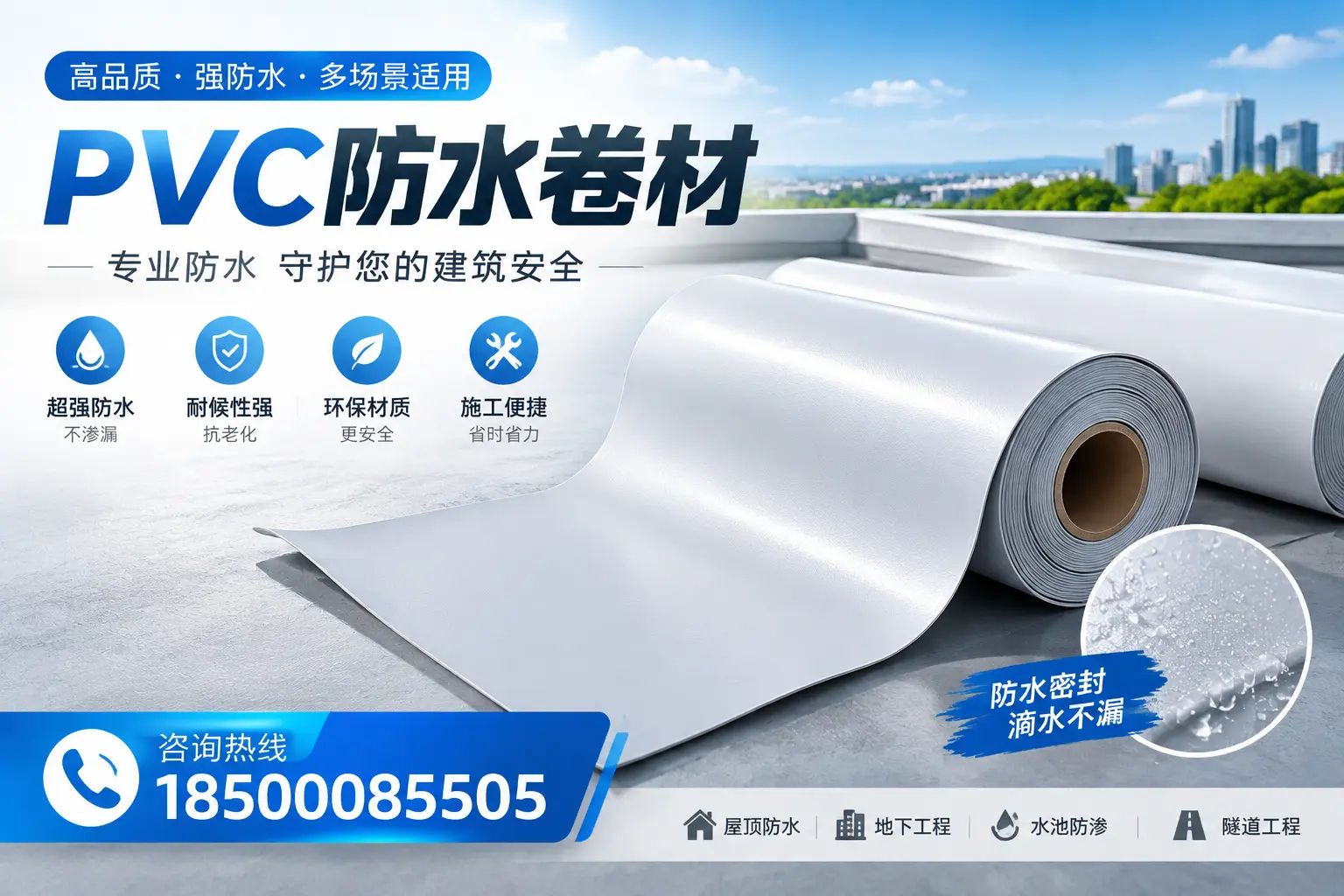 PVC防水卷材的市场竞争分析，黔东南品牌选择参考